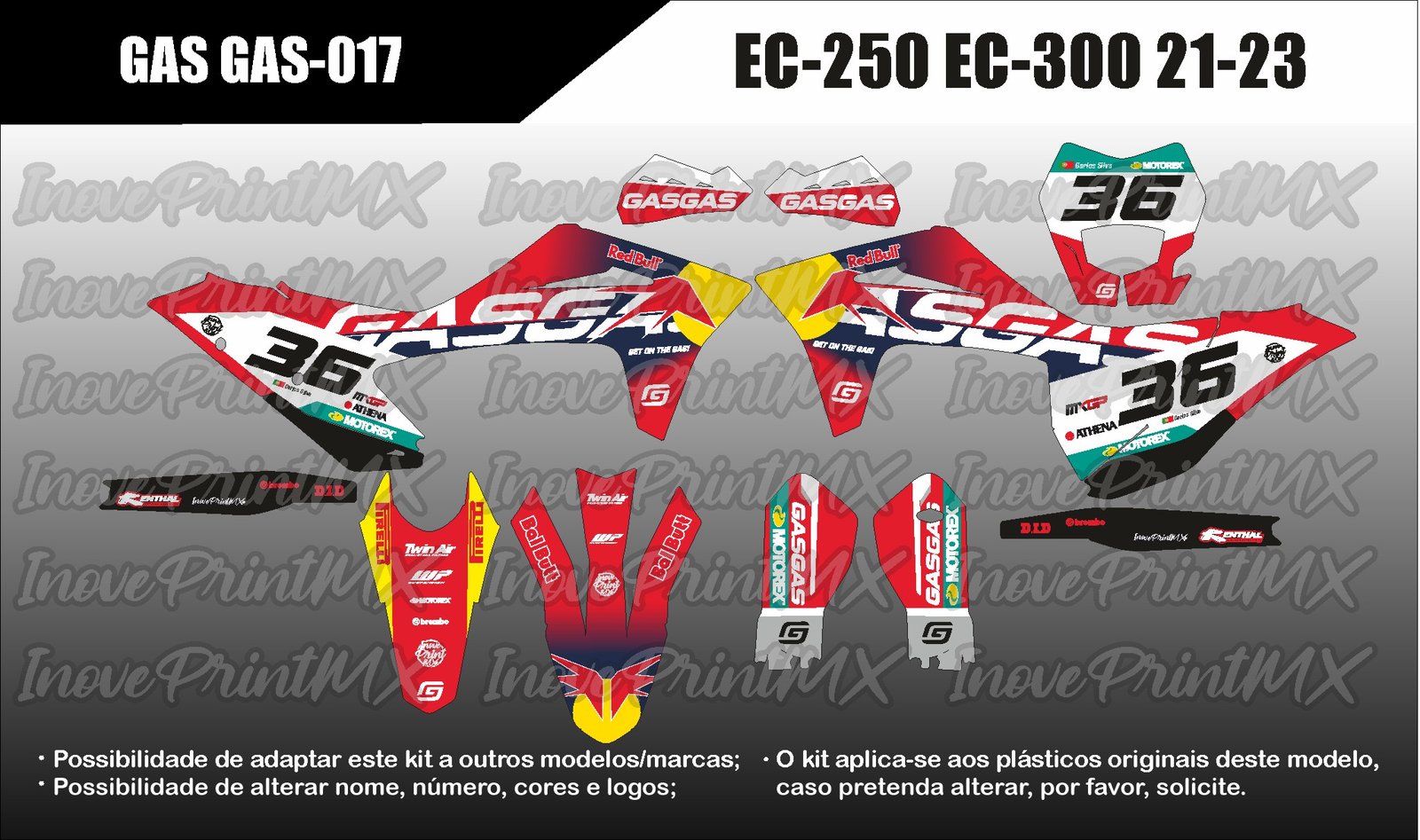 Gas Gas EC EC-F 21 - 23