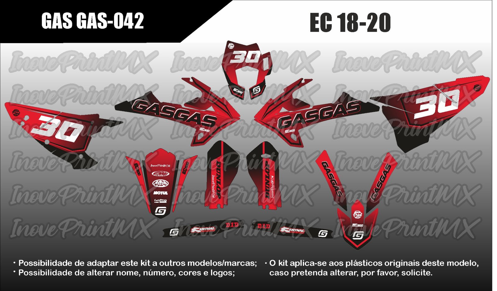 Gas Gas EC EC-F MC 18 - 20