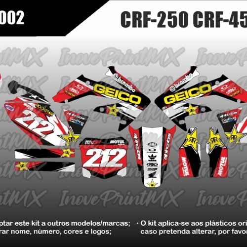Honda CRF-250 CRF-450 04 - 09