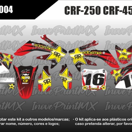 Honda CRF-250 CRF-450 04 - 09