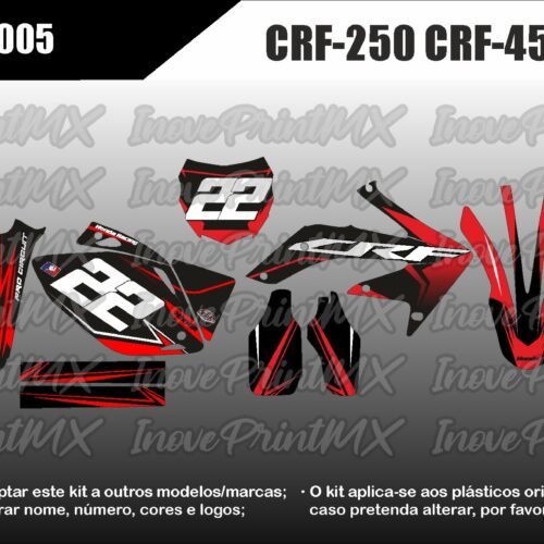 Honda CRF-250 CRF-450 04 - 09