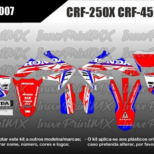 Honda CRF-250X CRF-450X 04 - 16