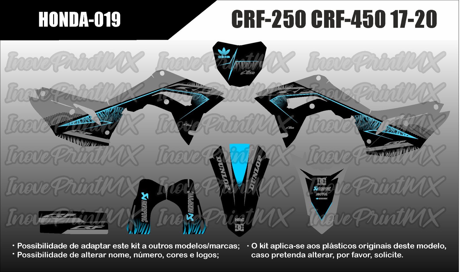 Honda CRF-250 CRF-450 17 - 20