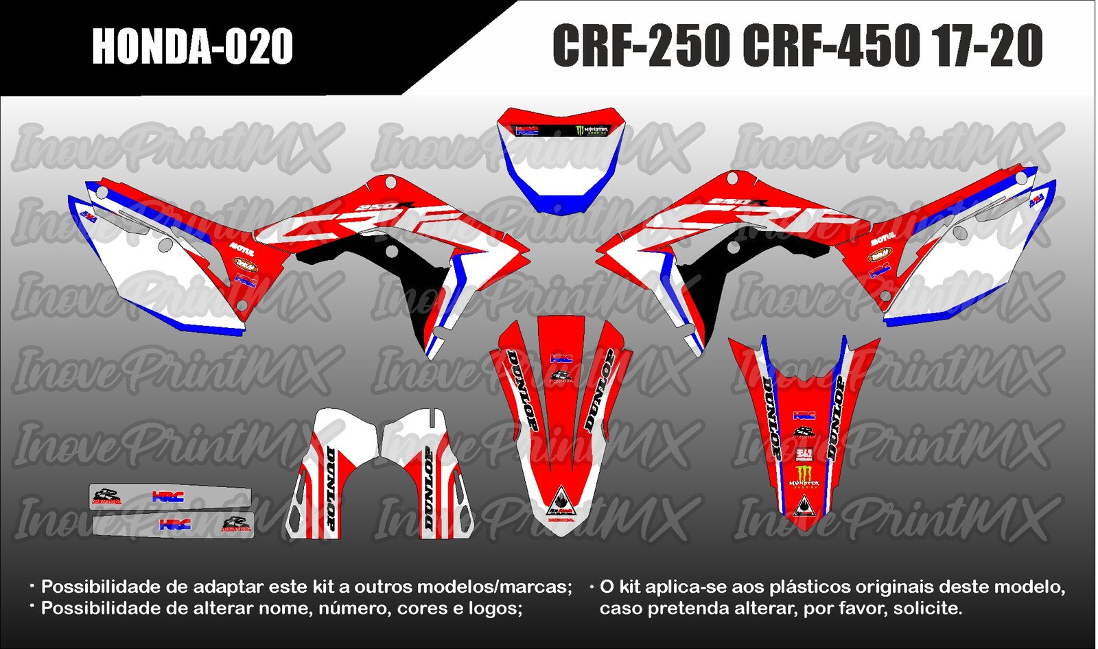 Honda CRF-250 CRF-450 17 - 20