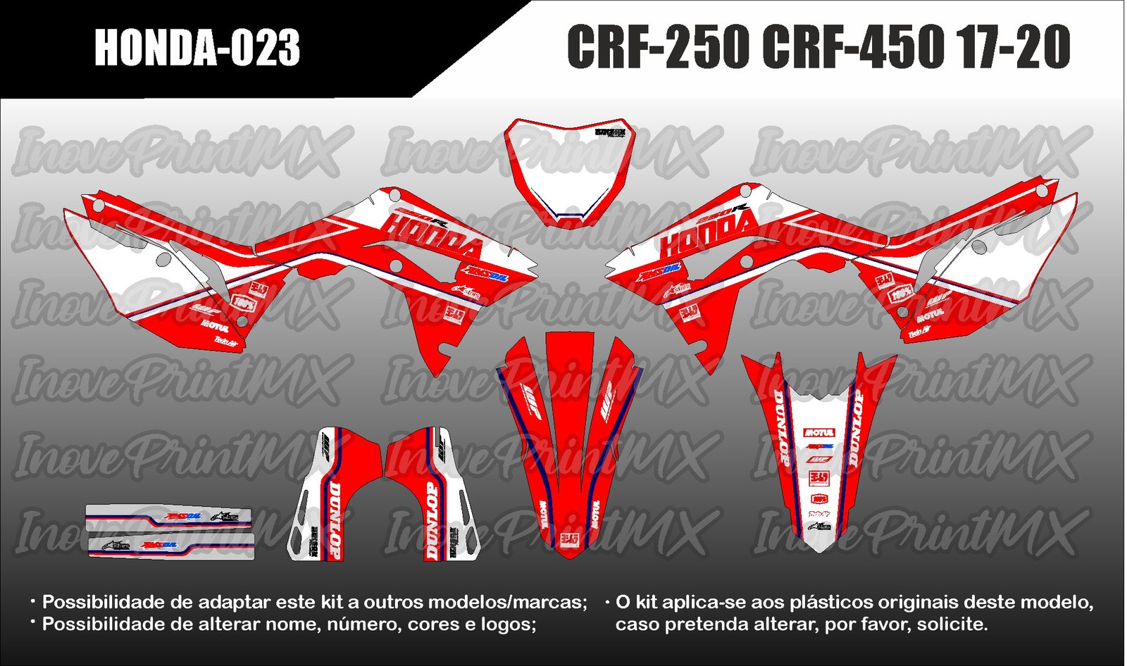 Honda CRF-250 CRF-450 17 - 20