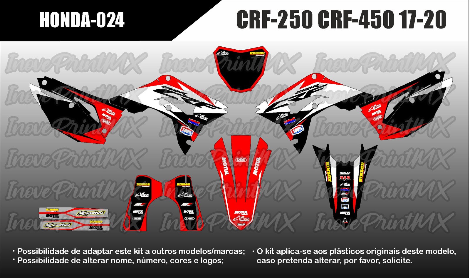 Honda CRF-250 CRF-450 17 - 20