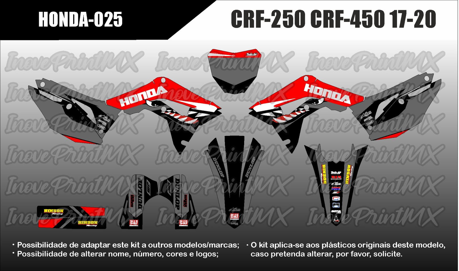 Honda CRF-250 CRF-450 17 - 20