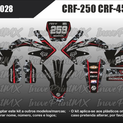 Honda CRF-250 CRF-450 04 - 09