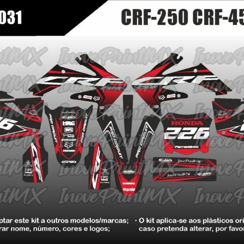 Honda CRF-250 CRF-450 04 - 09