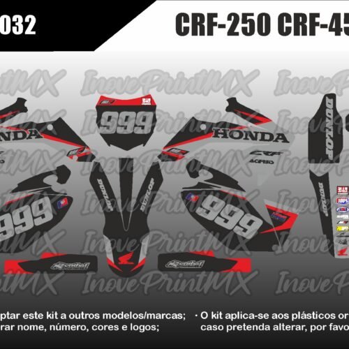 Honda CRF-250 CRF-450 04 - 09