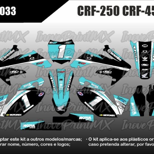 Honda CRF-250 CRF-450 04 - 09
