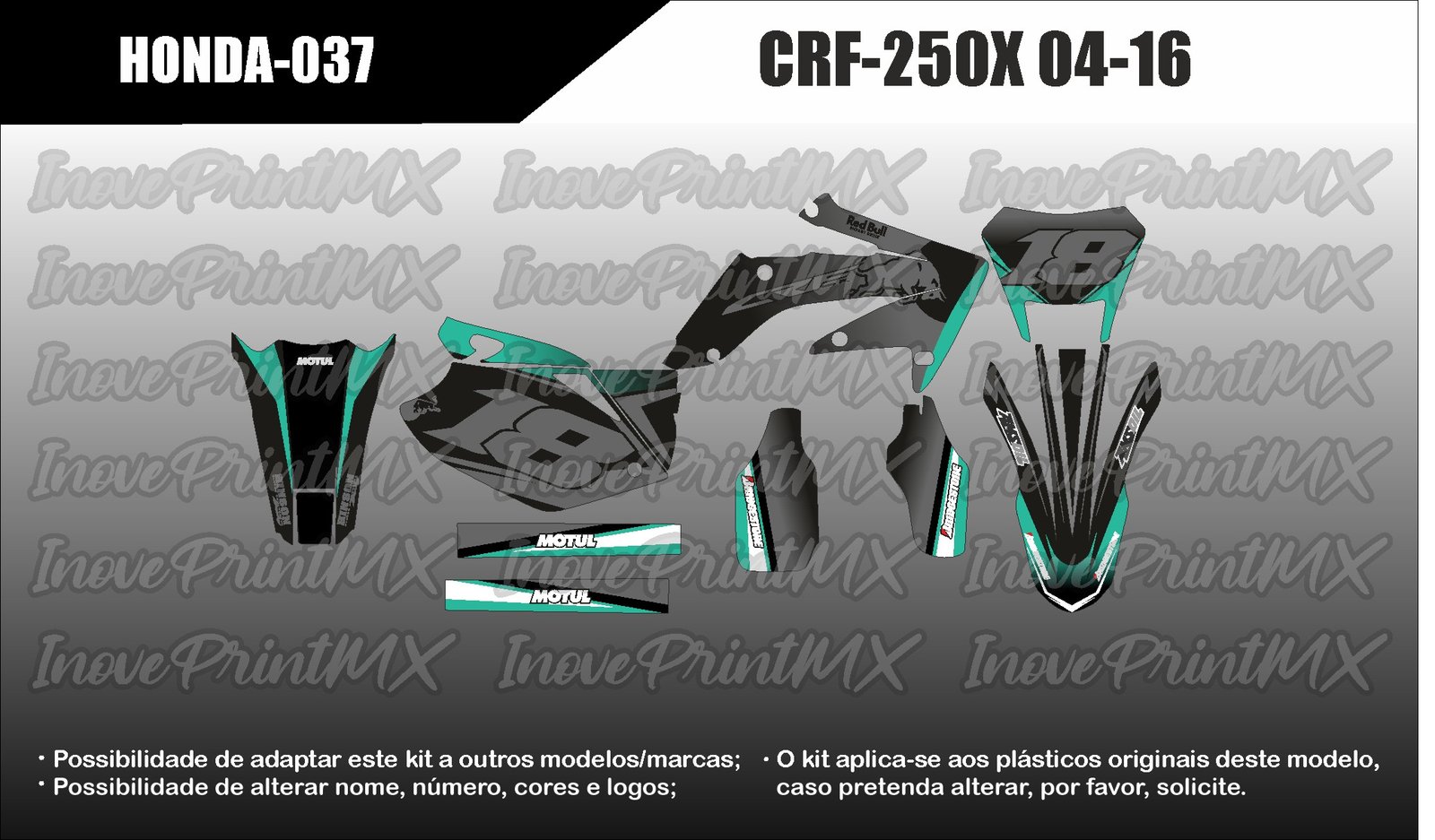 Honda CRF-250X 04 - 16