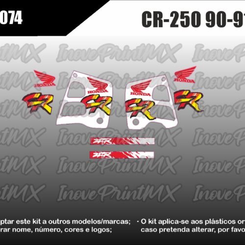 Honda CR-250 90 - 91