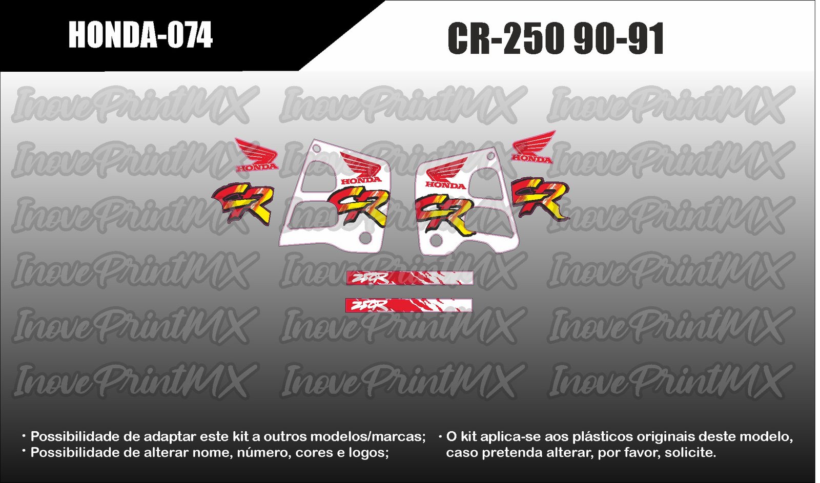 Honda CR-250 90 - 91