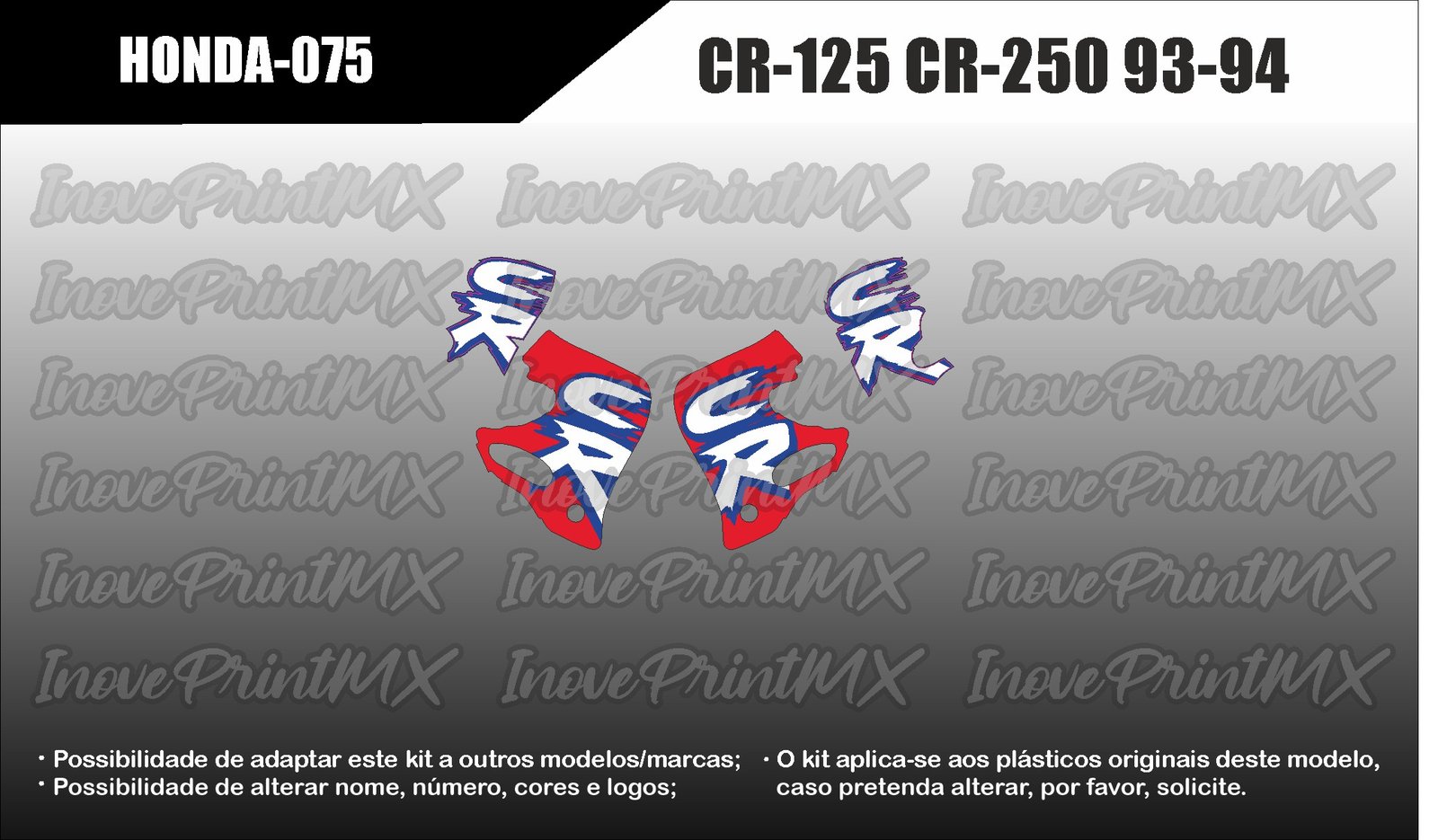 Honda CR-125 CR-250 92 - 94