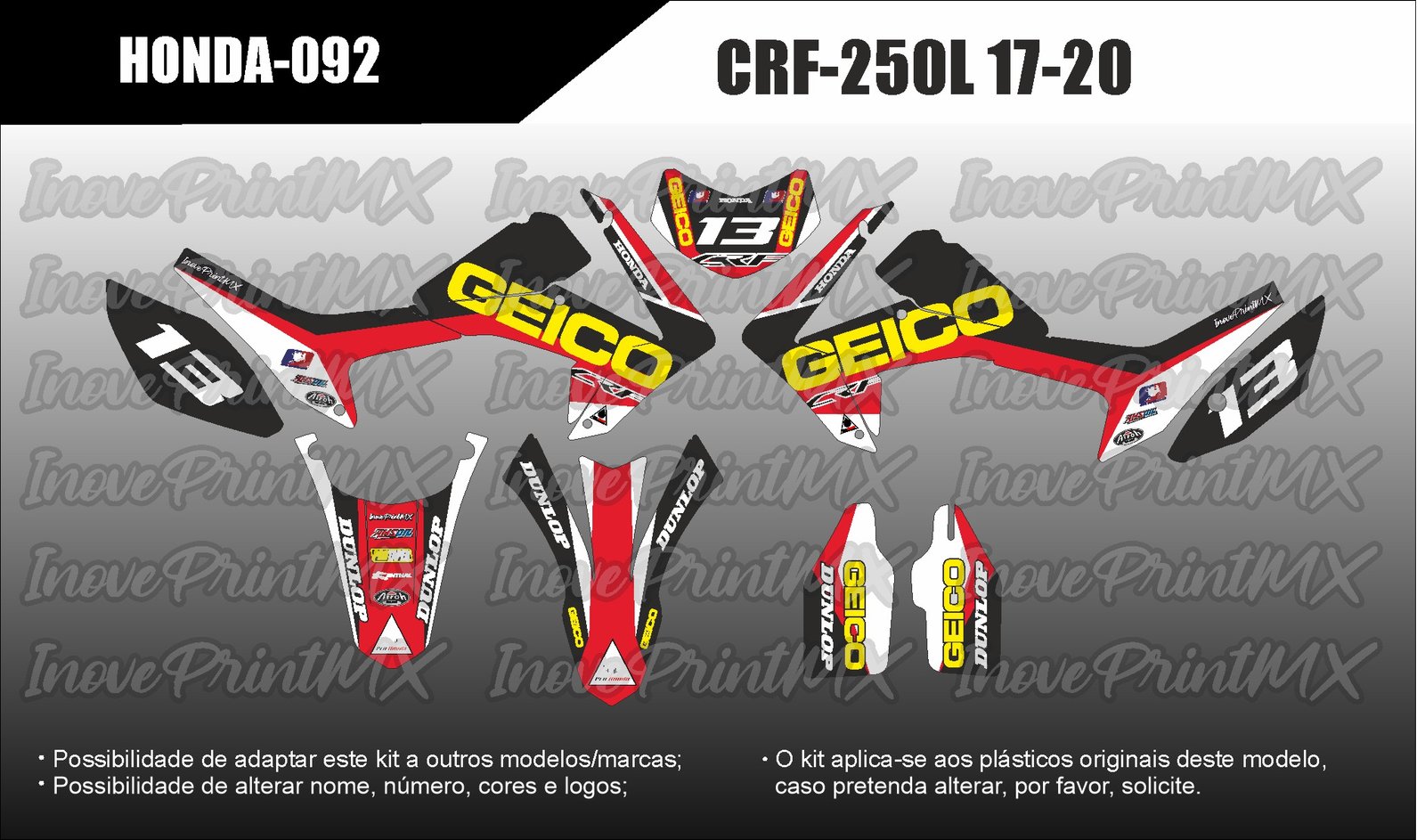 Honda CRF-250L 17 - 20