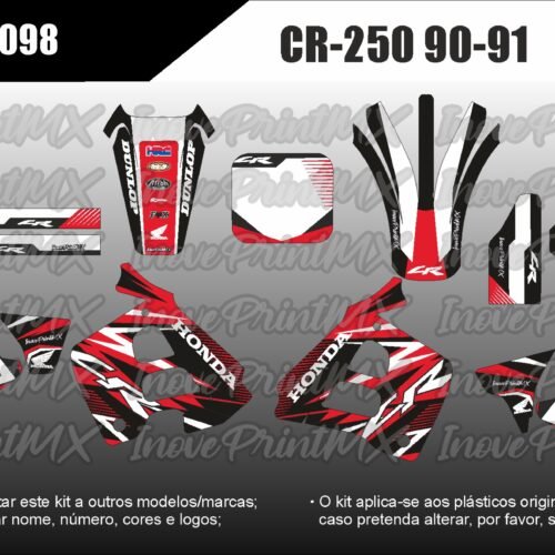 Honda CR-250 90 - 91