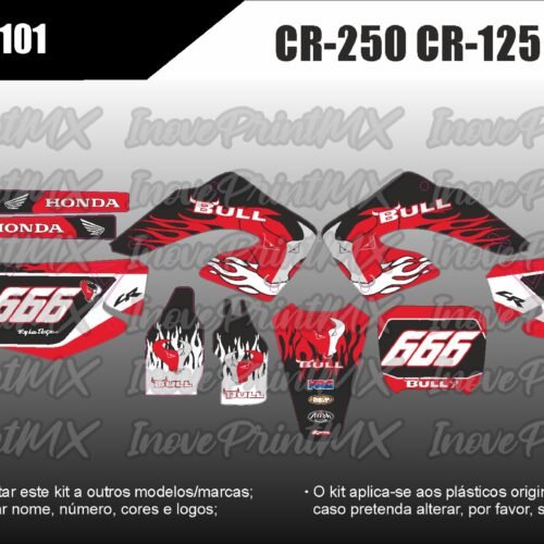 Honda CR-125 CR-250 00 - 01
