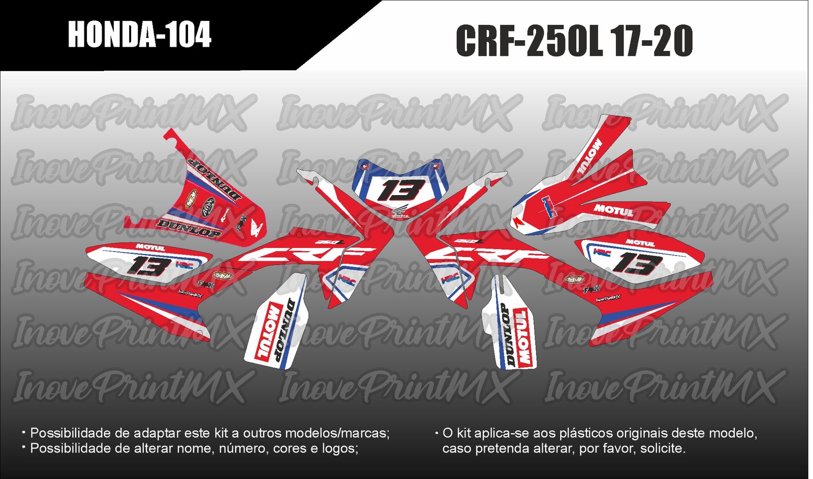 Honda CRF-250L 17 - 20