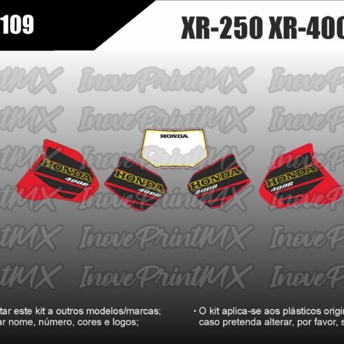 Honda XR-250 XR-450 96 - 04