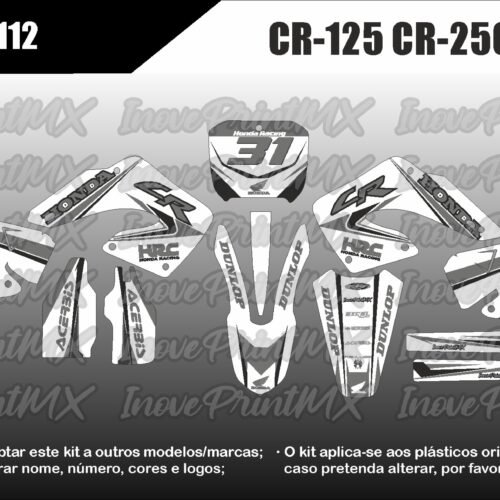 Honda CR-125 CR-250 00 - 01