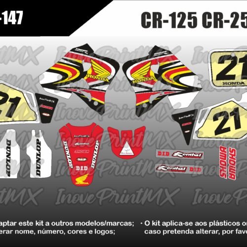 Honda CR-125 CR-250 97 - 99