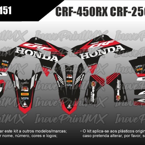 Honda CRF-450RX CRF-250RX 17 - 20