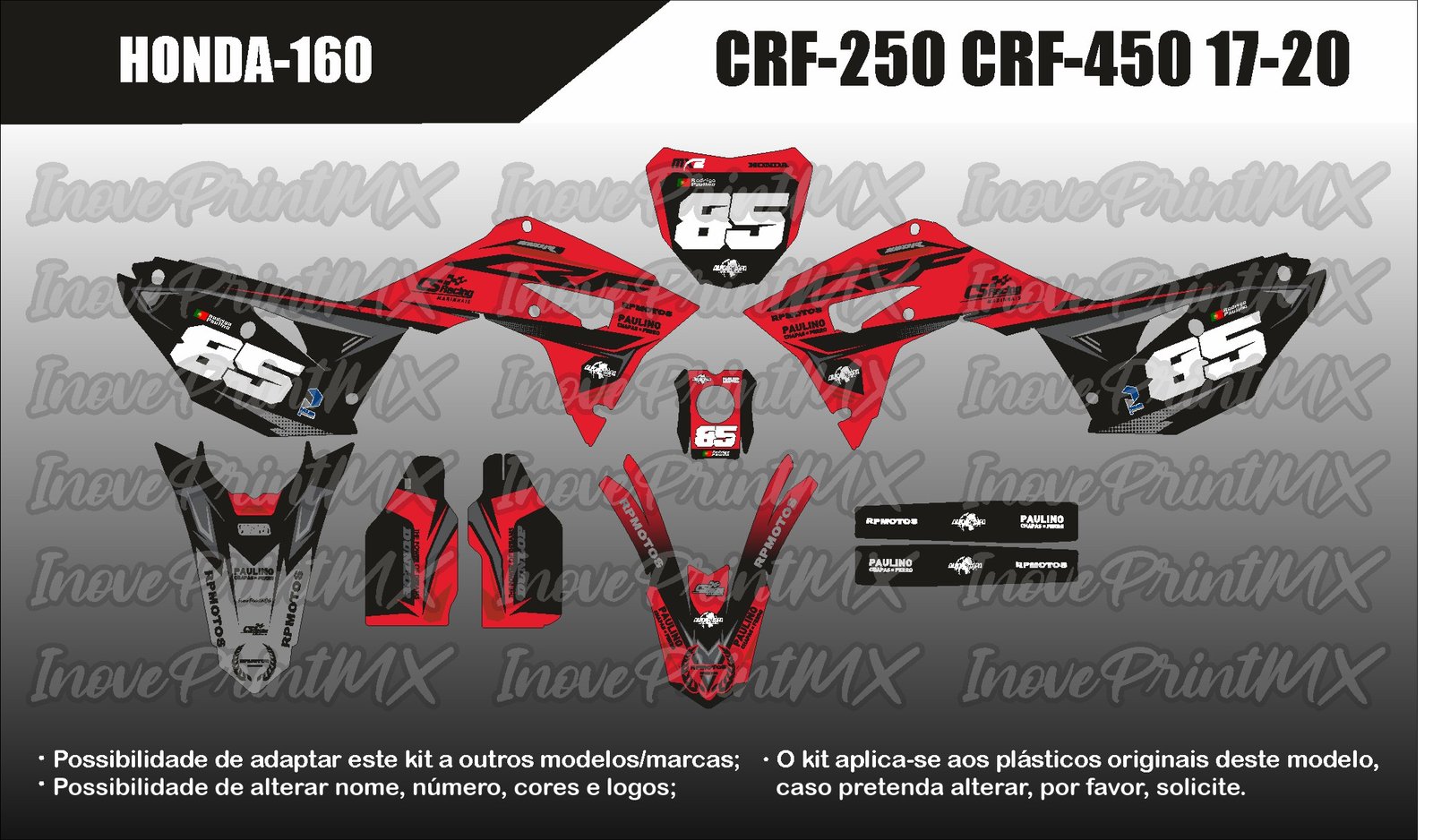 Honda CRF-250 CRF-450 17 - 20