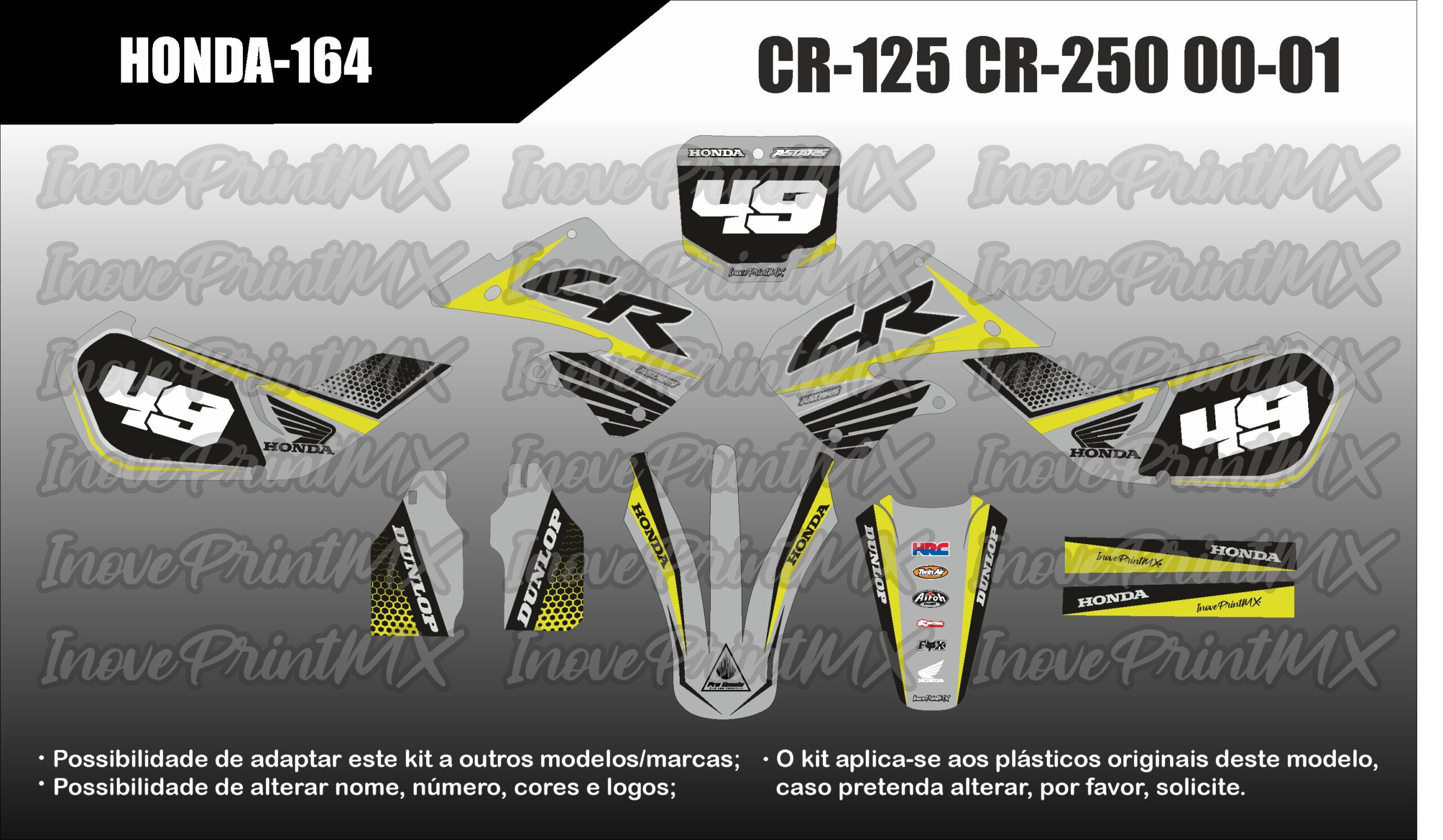 Honda CR-125 CR-250 00 - 01