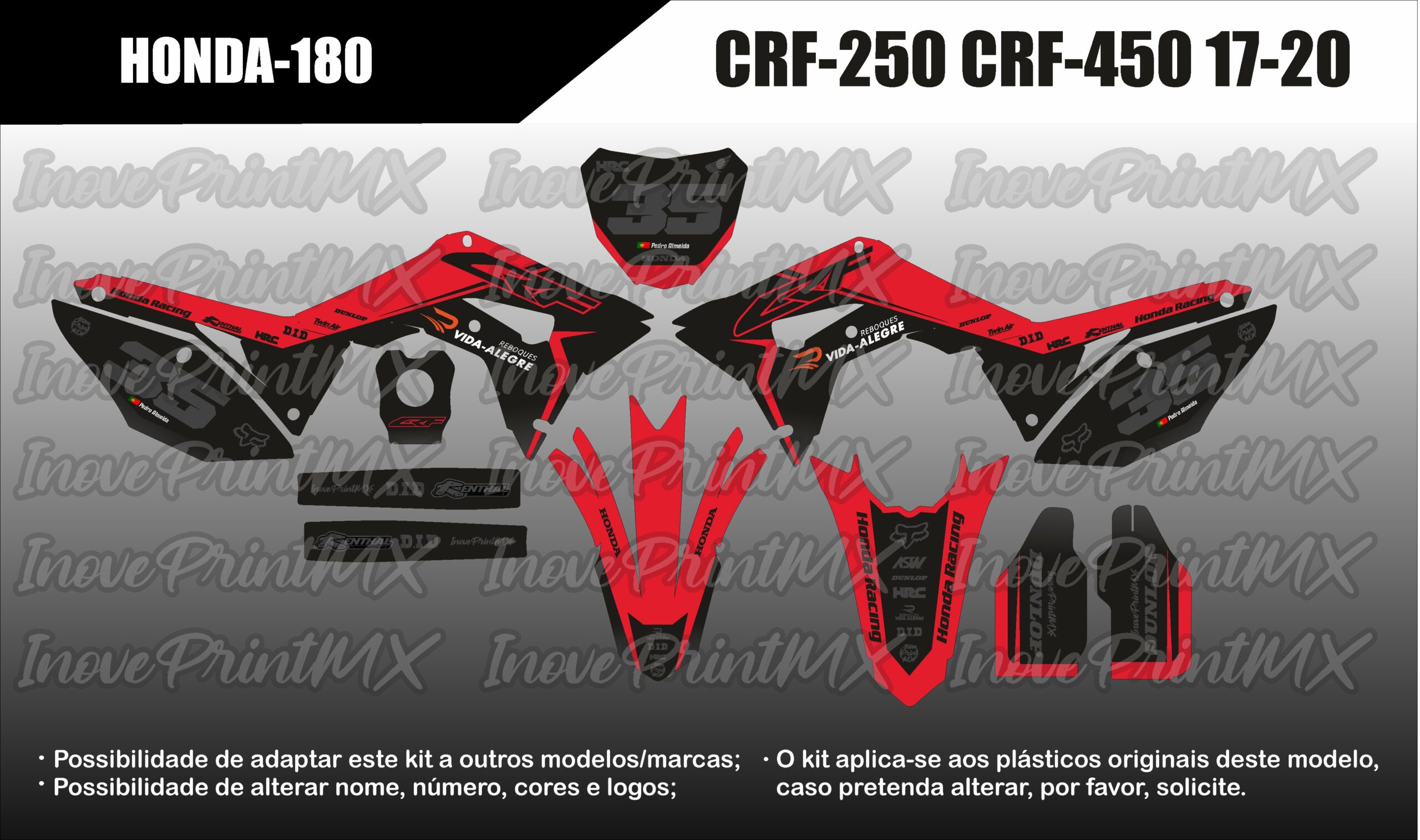 Honda CRF-250 CRF-450 17 - 20