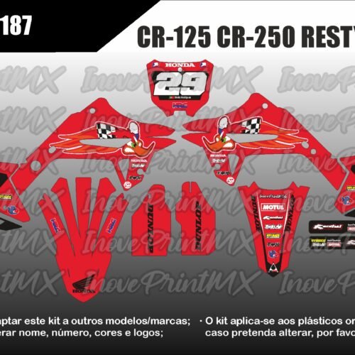 Honda CR-125-Restyle CR-250-Restyle 02 - 07