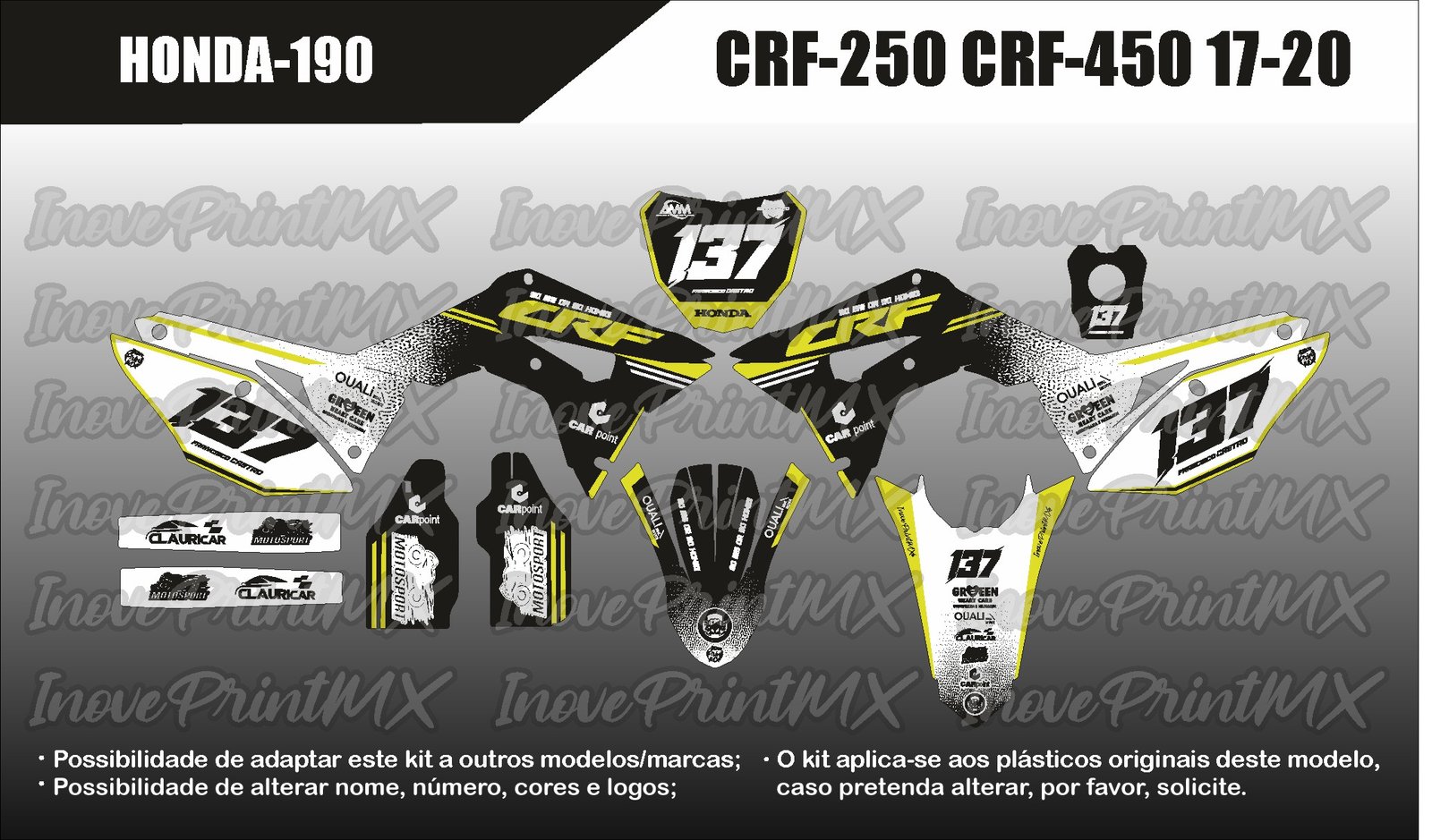 Honda CRF-250 CRF-450 17 - 20