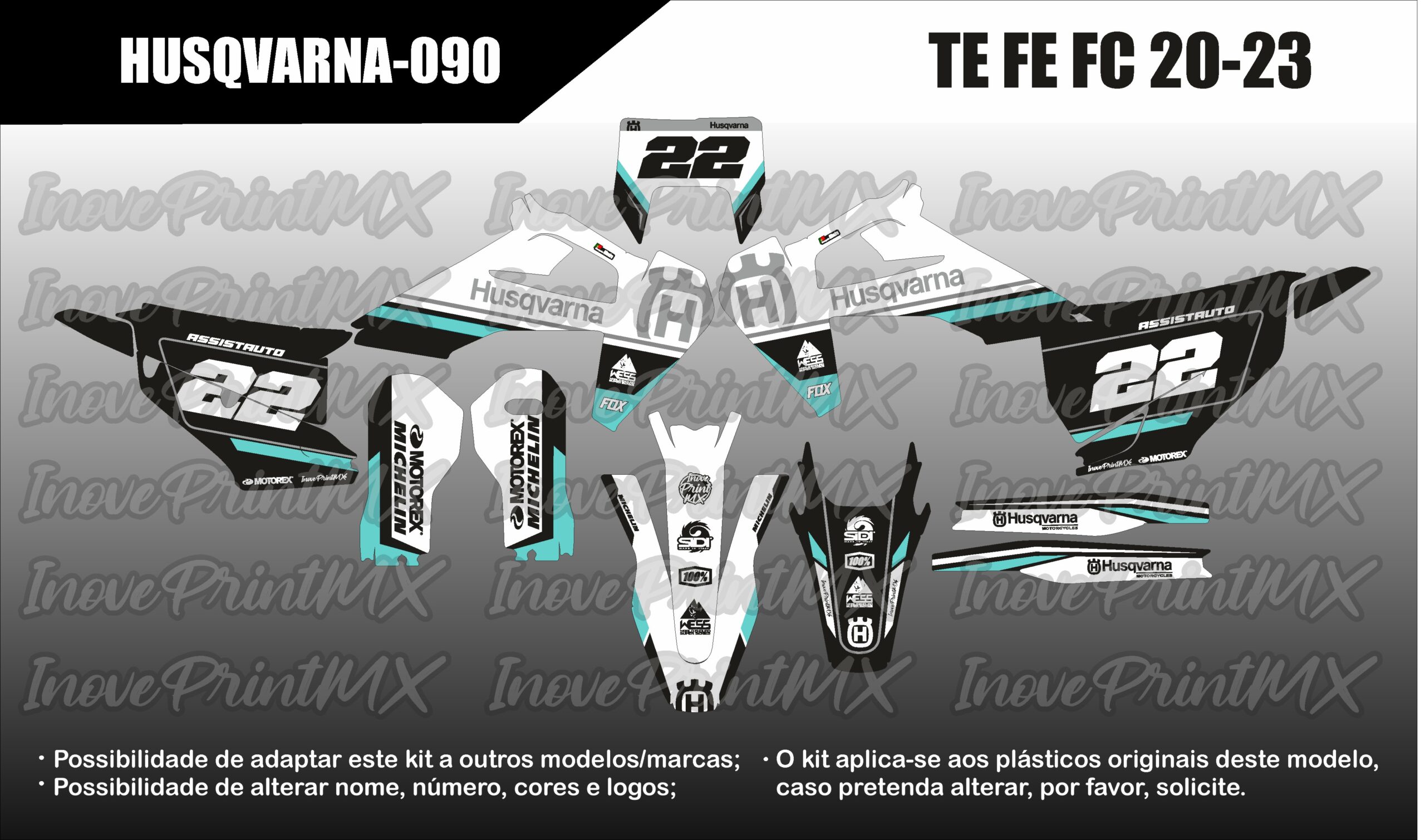 Husqvarna TE FE FC TC 20 - 23
