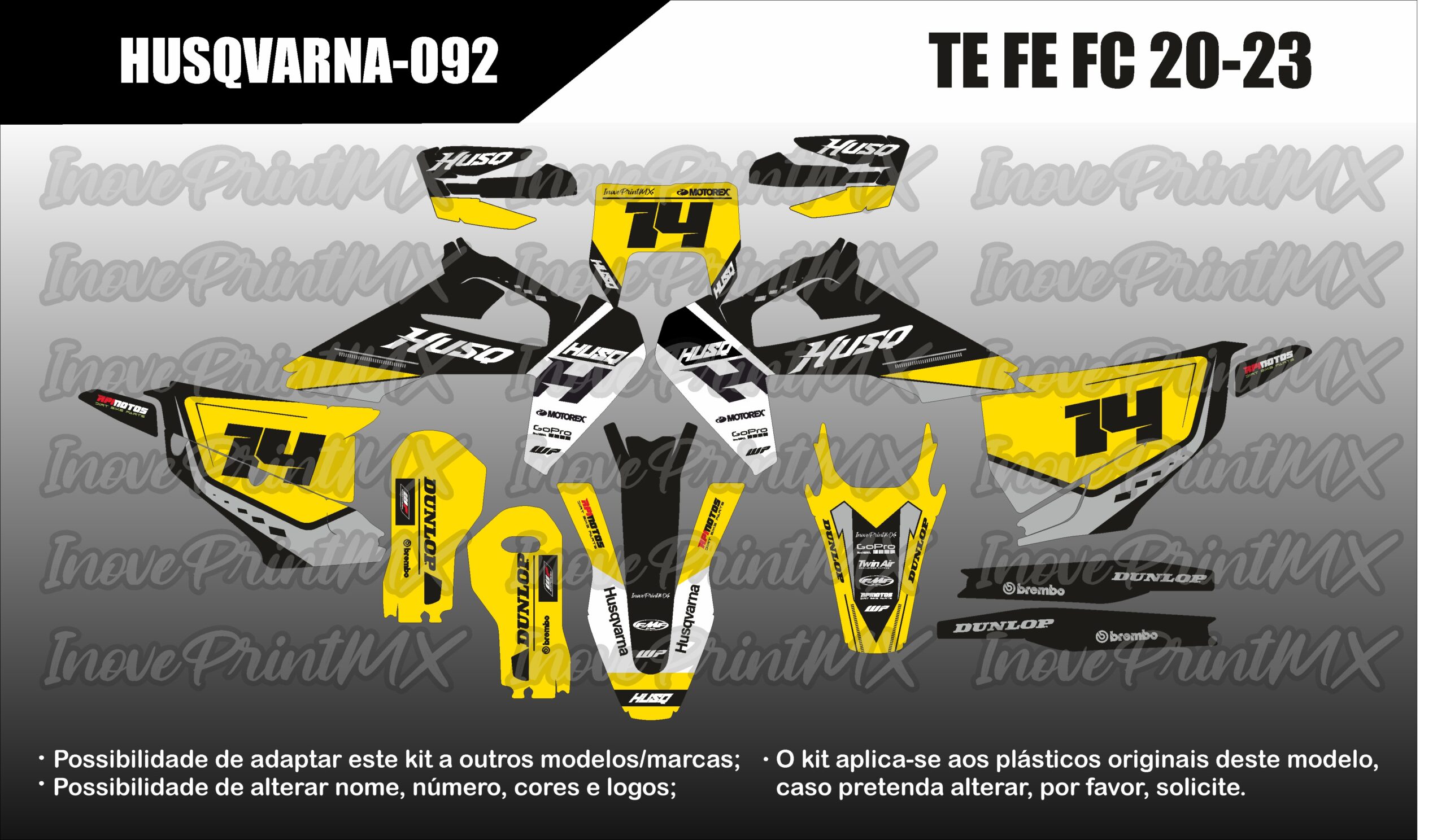 Husqvarna TE FE FC TC 20 - 23