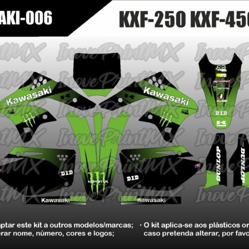 Kawasaki KXF-250 KXF-450 06 - 08