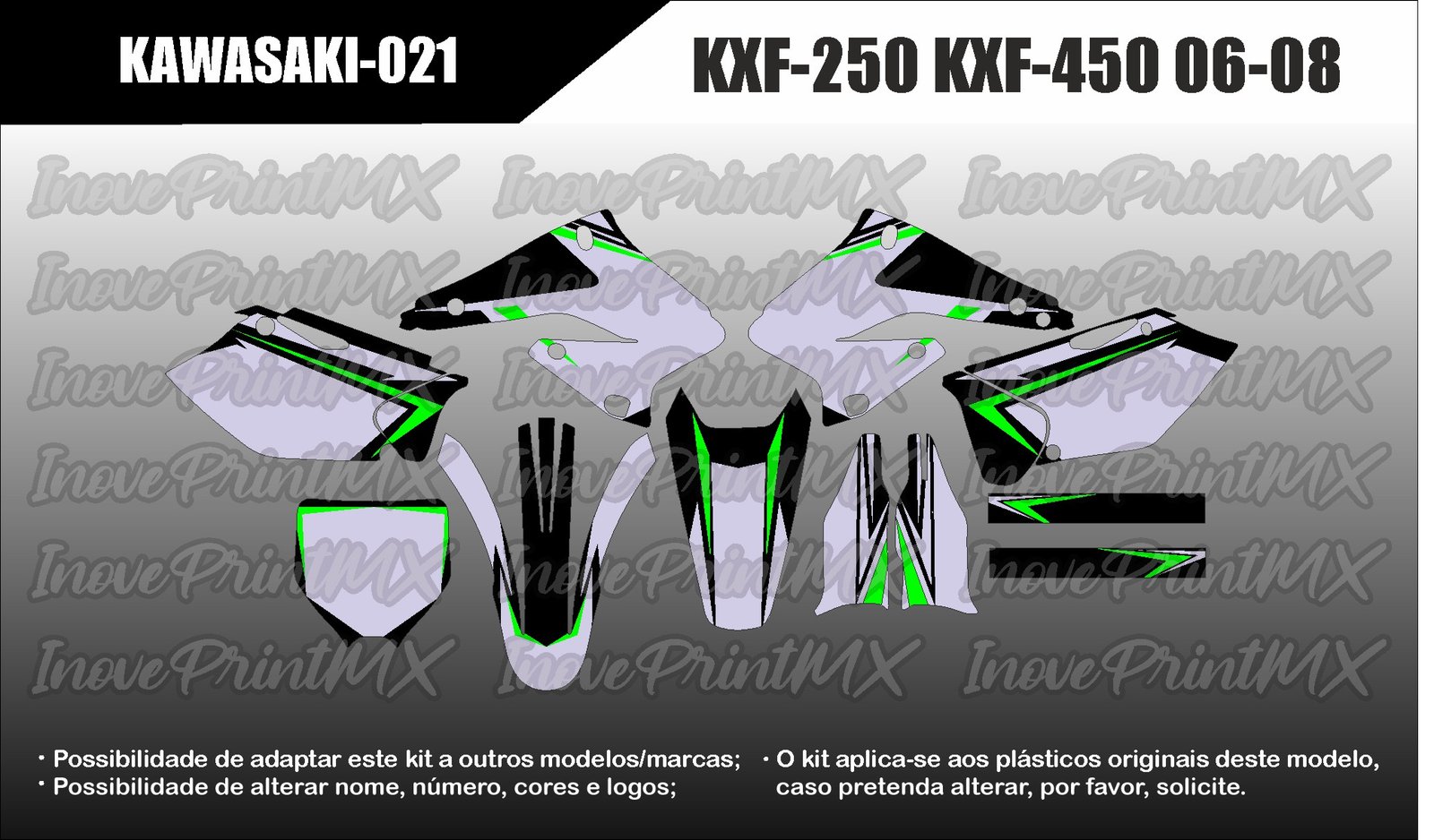 Kawasaki KXF-250 KXF-450 06 - 08