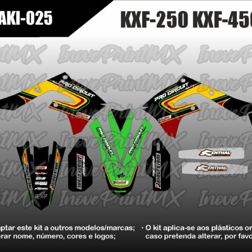 Kawasaki KXF-250 KXF-450 19 - 23