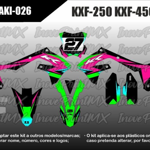 Kawasaki KXF-250 KXF-450 19 - 23