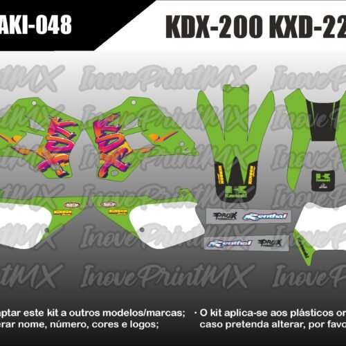 Kawasaki KDX-200 KDX-220 95 - 08