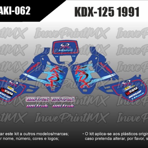 Kawasaki KDX-125 91 - 91