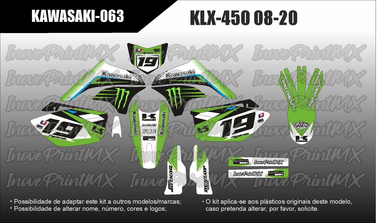 Kawasaki KLX-450 08 - 20