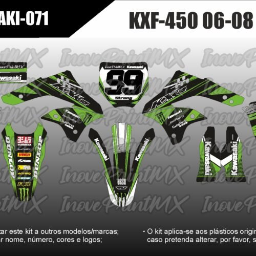 Kawasaki KXF-450 06 - 08