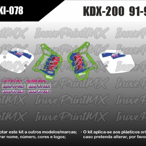Kawasaki KDX-200 KDX-220 91 - 94