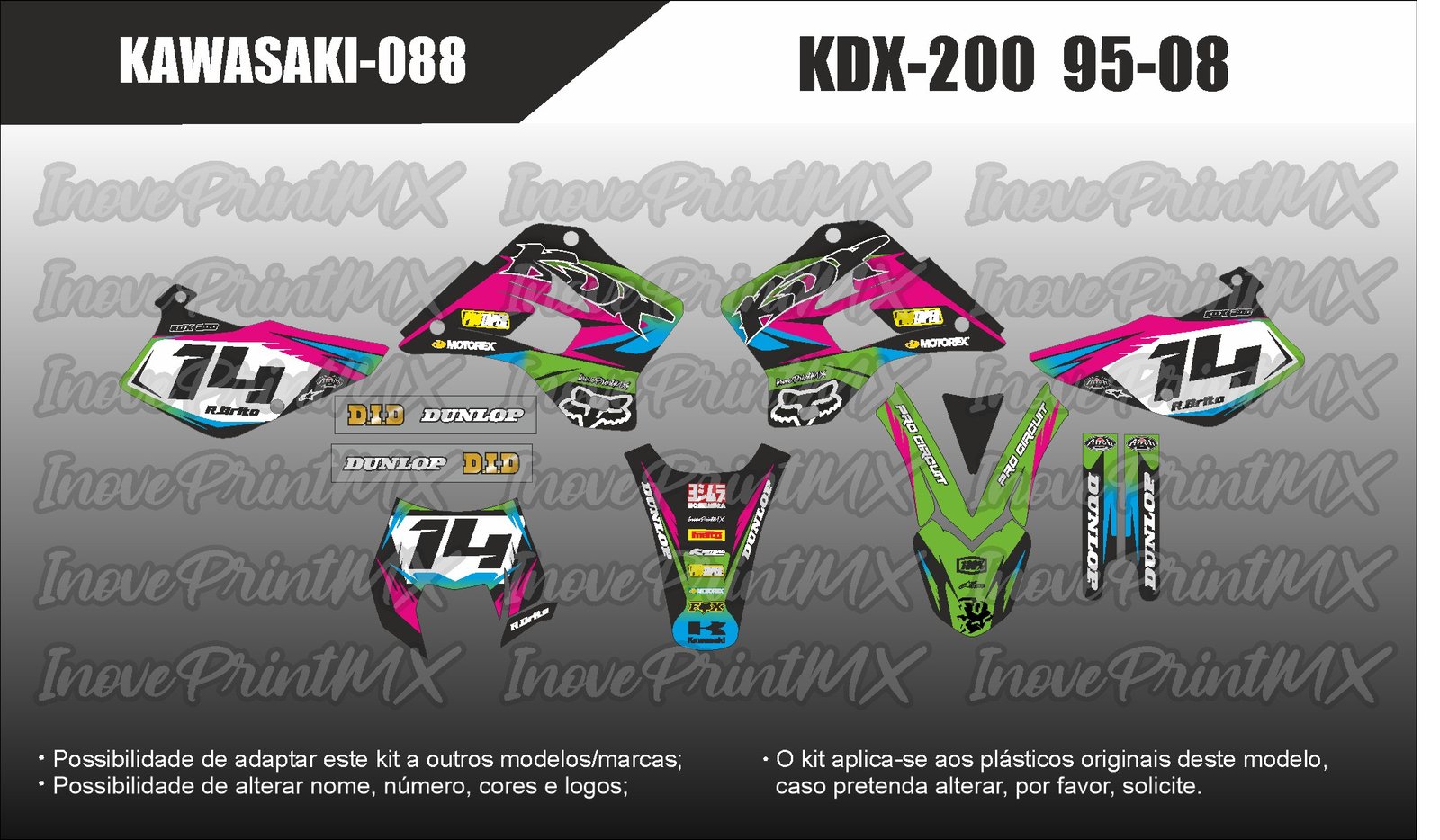 Kawasaki KDX-200 95 - 08