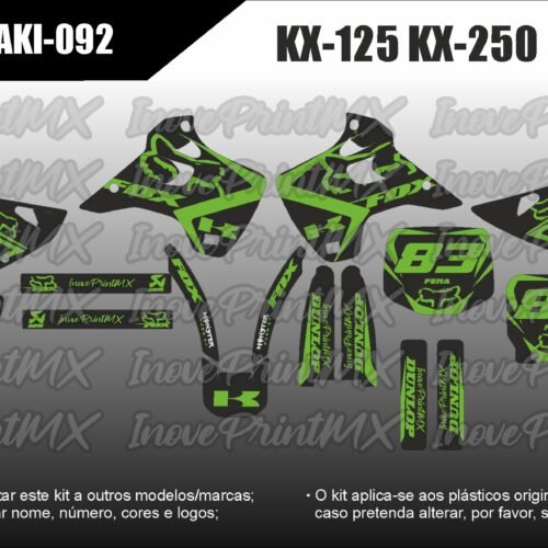 Kawasaki KX-125 KX-250 92 - 93