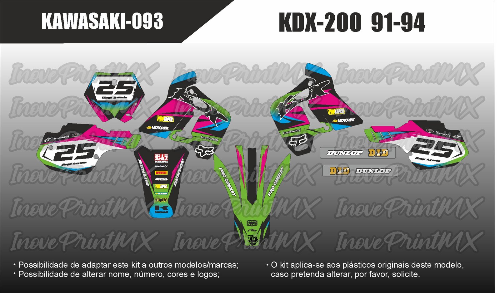 Kawasaki KDX-200 91 - 94