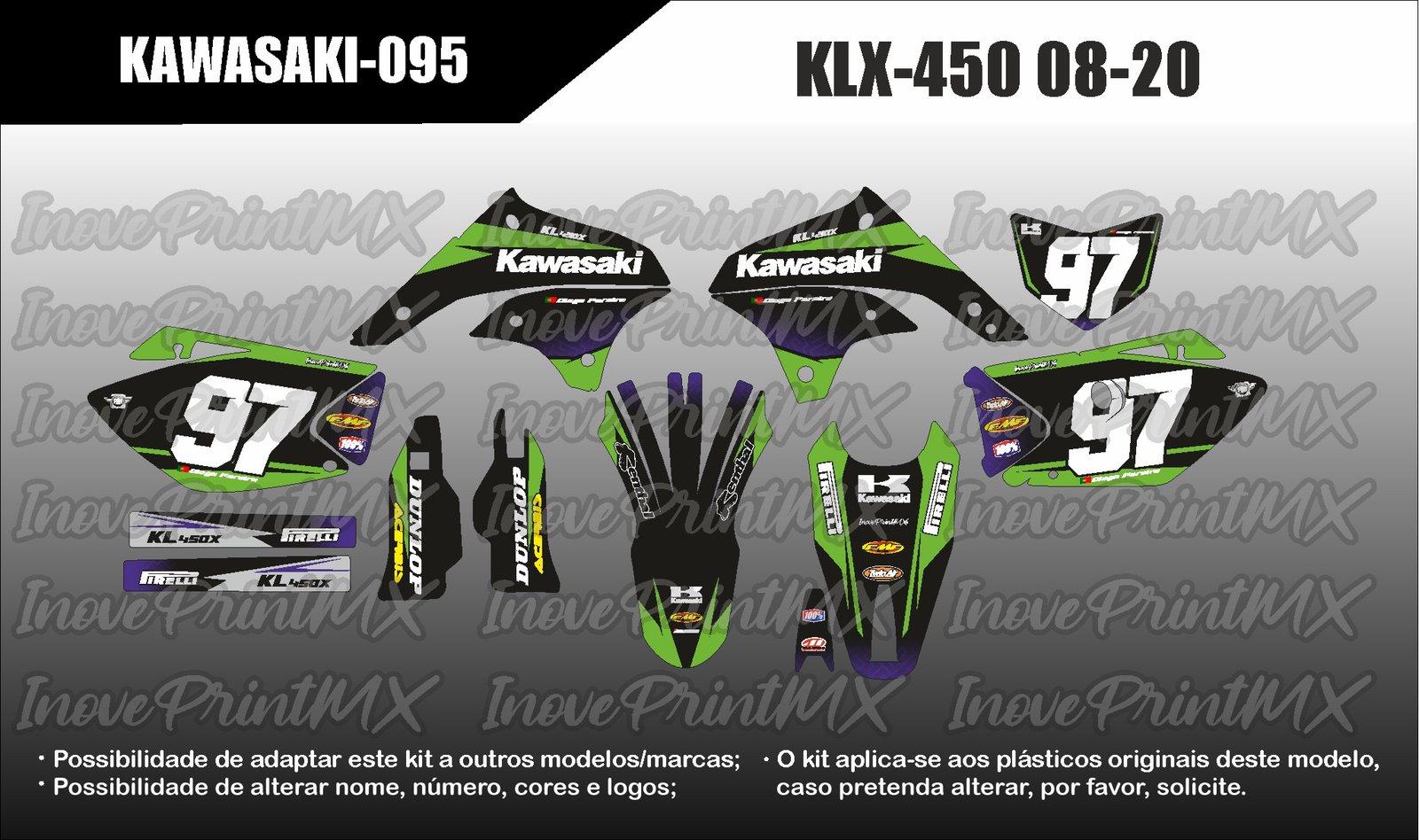 Kawasaki KLX-450 08 - 20