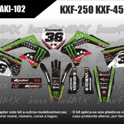 Kawasaki KXF-250 KXF-450 06 - 08