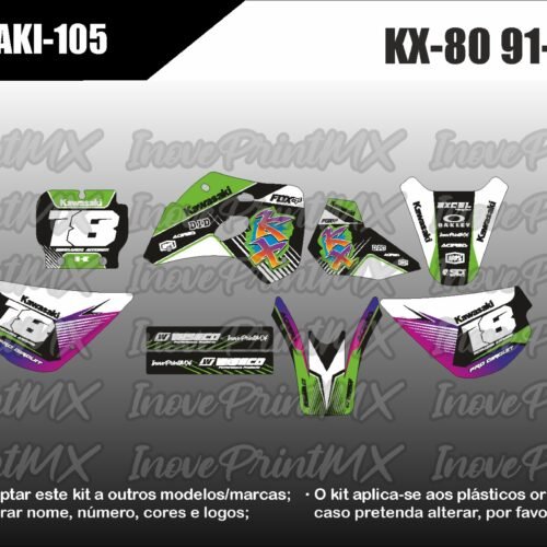 Kawasaki KX-80 91 - 97