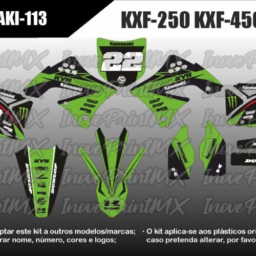 Kawasaki KXF-250 KXF-450 09 - 12